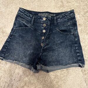 Super Stretch Denim AE shorts size 6